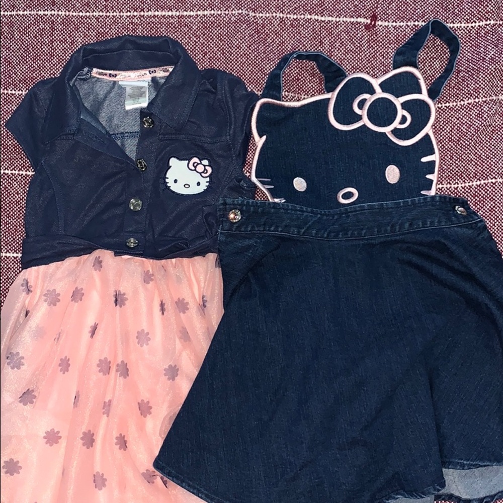 Lot of two Sanrio Hello Kitty Dresses